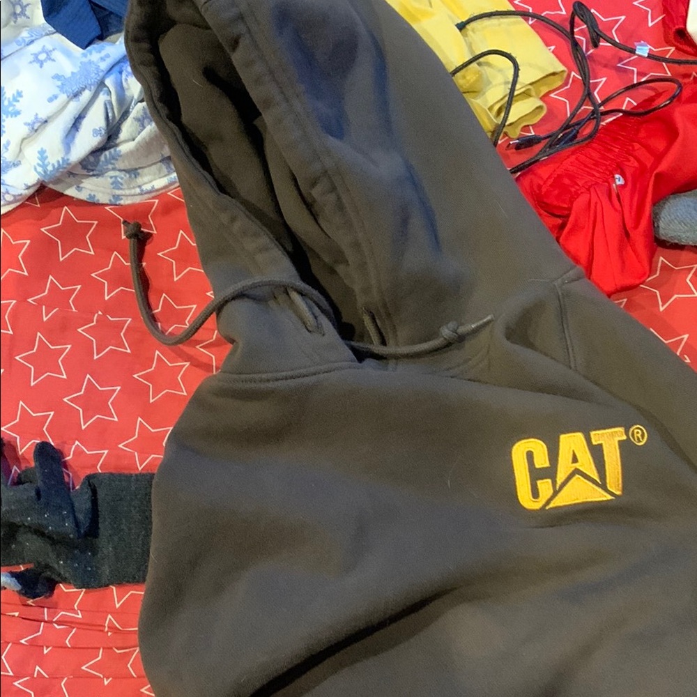 CAT Black Hoodie